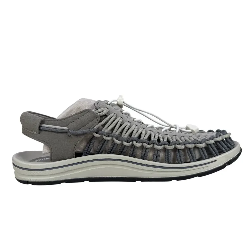 KEEN x Loftman Uneek Sandals Mens 10 Corded Slip On Outdoor Casual Grey Drizzle